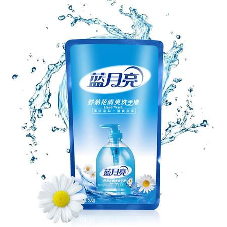 藍月亮洗手液 野菊花清爽潔凈潤澤手部護理500g 袋裝補充裝圖片大全 郵樂官方網站